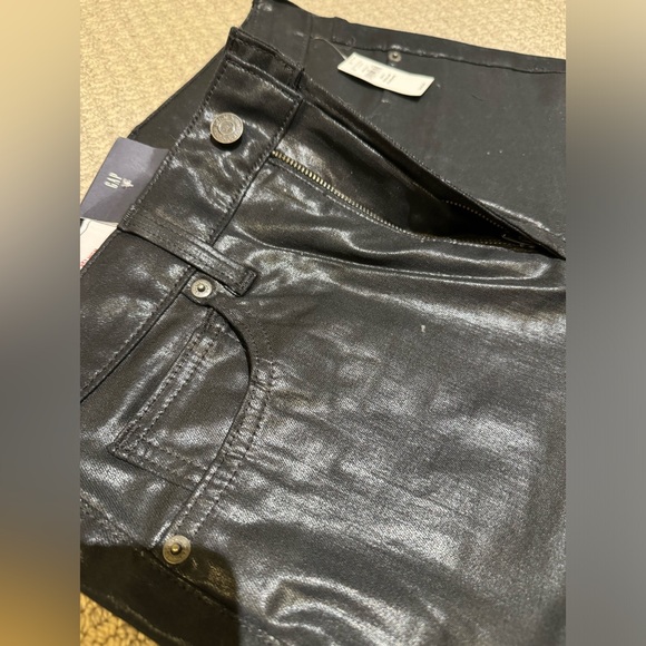 🌸Gap coated sky high slim jeans - Picture 3 of 9